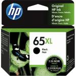 HP 65XL Ink Cartridge Black, Yield 300 pages for HP AMP 120 , DeskJet 2620, 2621, 3720, 3721, HP Envy 5020, 5030, Officejet 2623 Printer