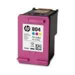 HP 804 Ink Cartridge Tri-Colour Yield 165 pages for HP Envy Photo 6220, 6222, 6234, 7120, 7220, 7820, 7822Printer