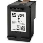 HP 804 Ink Cartridge Black, Yield 200 pages for HP Envy Photo 6220, 6222, 6234, 7120, 7220,7820, 7822 Printer