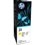 HP 31 Ink Bottle 70ml Yellow,  8000 page yield for HP Smart Tank Plus 555, 571, 655, 450, 455, 551, 5105, 7005, 7305 Printer