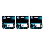 HP 965 Ink Value Pack Black - 3 Pack 1000 Pages for OfficeJet Pro 9010 / 9012 / 9018 / 9019 / 9020 / 9028 Printer