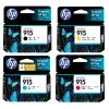 HP 915 Black+ Tri-Colours Ink Cartridge Value Pack 315 Pages - for HP OfficeJet 8010 / OfficeJet Pro 8012 / 8020 / 8022 / 8028 Printer HP 915 Black+ Tri-Colours Ink Cartridge Value Pack 315 Pages - for HP OfficeJet 8010 / OfficeJet Pro 8012 / 8020 / 8022 / 8028 Printer
