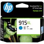 HP 915XL Ink Cartridge Cyan, Yield 825 pages for HP OfficeJet 8010,  OfficeJet Pro 8012, 8020,8022,8028 Printer