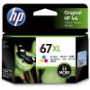 HP 67XL Ink Cartridge - Tri-Colour 200 Pages - for HP DeskJet 2330 / 2720 / 2721 / 2723 / 2820e / ENVY 6420 / 6020 Printer HP 67XL Ink Cartridge - Tri-Colour 200 Pages - for HP DeskJet 2330 / 2720 / 2721 / 2723 / 2820e / ENVY 6420 / 6020 Printer