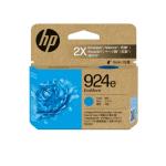 HP EvoMore 924e Ink Cartridge - Cyan, High Yield 800 Pages - for OfficeJet Pro 8130e / 8120e / 8123 / 8130 Printer