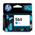 HP 564 Ink Cartridge - Cyan 300 Pages - for HP DeskJet 3070 / 3520 / OfficeJet 4610 / 4620 / Photosmart 5510 / 5520 / 6510 / 6520 / 7510 / 7520 / C5380 / C6375 / C6380 / D5460 Printer
