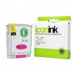 Icon Compatible Ink Cartridge Replacement for HP 18 C4938A - Magenta