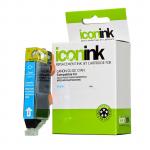 Icon Compatible Ink Cartridge Replacement for Canon CLI521 - Cyan