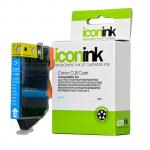 Icon Compatible Ink Cartridge Replacement for Canon CLI8 - Cyan