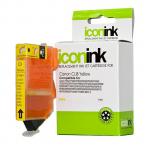 Icon Compatible Ink Cartridge Replacement for Canon CLI8 - Yellow