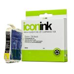 Icon Compatible Ink Cartridge Replacement for Epson 138 - Black