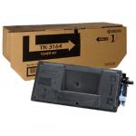 Kyocera TK-3164 Toner - Black, Yield 12500 pages for Kyocera ECOSYS M3645dn, M3645idn, P3045DN, P3145DN Printer