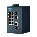 Advantech EKI-5629CI-MB-AE 8+2G Ports Lite Managed Ethernet Switch support Modbus/TCP, -40~75