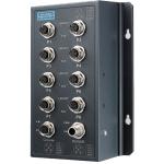 Advantech EKI-9508E-MPL-AE EN 50155 8-port M12 PoE Managed Ethernet Switch 24/48 VDC