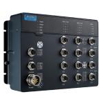 Advantech EKI-9512E-4GMW-AE EN50155 Managed Ethernet Switch w/ 8FE+4GE bypass, 24-110VDC