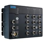 Advantech EKI-9512G-4GMW-AE EN50155 Managed Ethernet Switch w/ 12GE(4bypass), 24-110VDC