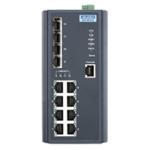 Advantech EKI-9612G-4FI-AE 8GE+4G SFP L3 Managed Ethernet Switch, -40 - 75°C