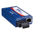 Advantech IMC-350-SSMT-PS-A Mini Media Converter, 100Mbps, Single mode, 1310xmt, LFPT, 2km, SC, AC adapter