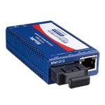 Advantech IMC-350-SSR-PS-A Mini Media Converter, 100Mbps, Single-Strand 1550xmt, LFPT, 20km, SC, AC adapter