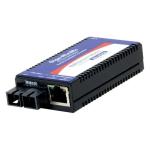 Advantech IMC-370-MMRX-PS Mini Media Converter,1000Mbps, Multimode 850nm, 550m, SC, AC adapter (also known as IE-MiniMc 856-10730-RX)