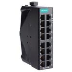 MOXA Switch EDS-2016-ML, 16 ports, -10 to 60 C operating temperature, Industrial Unmanaged Switches