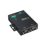 MOXA NPort 5210A-T 2-port RS-232 device server with surge protection, -40 to 75°C operating temperature General Device Servers,NPort 5200A Series