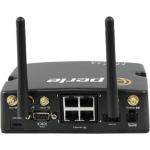 Perle IRG5541 Router LTE-A (CAT6 300M / 50M), GPS/GNSS, Wireless LAN (2.4/5 GHz), 4 x 10/100/1000 RJ45 Ethernet, USB-C Port, RS232, GPIO, IGN (ignition sense pin), 2 x Digital Inputs, Alarm Relay, RS485 half-duplex, IP54 enclosure
