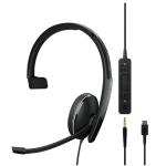 EPOS ADAPT 135T USB-C II Mono Headset - MS Teams & 3.5mm.x by Sennheiser