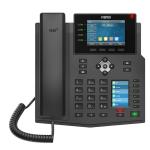 Fanvil FAN-X5U-V2 high-quality IP phone 6-way audio conferencing SBC, HD audioMIC/speaker, built in Bluetooth, WiFi via dongle & programmable DSS keys (optional PSU sold separately)