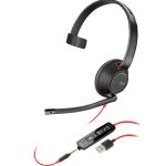 HP POLY HEADSETS 80R98AA Poly Blackwire 5210 Monaural USB-A Headset