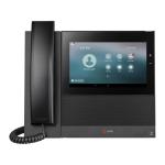 HP POLY HANDSETS 82Z85AA Poly CCX 600 Business Media Phone with Open SIP and PoE-enabled