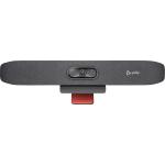 HP Poly Studio R30 4K USB All-in-one Conference Video Bar - Teams Certified FOV 120°, 5x Zoom, 3-Mics Array Range up to 4M