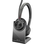 HP POLY HEADSETS 77Z00AA Poly Voyager 4320 Microsoft Teams Certified Headset+BT700dongle+ChargingStand