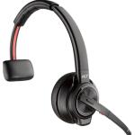 HP Poly Savi 8210 DECT Wireless On-Ear Mono Headset with Stand - UC Certified Noise-Canceling Mic / Busy Light / Up to 180m Distance / Up to 13-Hour Talk-time