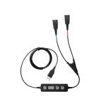 Jabra Link 265 USB/QD Training Cable - Crystal Clear Sound - Safe Tone - HD Voice - Wideband Audio