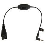 Jabra GN 8800-00-55 QD Cord w. PTT