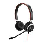 Jabra EVOLVE 40 UC Duo Stereo spare headset 3.5mm Jack Over-the-Ear 14401-10