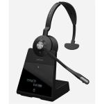 Jabra Engage 75 DECT Wireless On-Ear Headset with Charging Stand, Mono - Teams Certified 2-Mics Noise Cancellation / Busy Light / Fast Charge / Up to 150m Distance / Up to 13-Hour Talk-time / Bluetooth