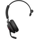 Jabra Evolve2 65 Mono Bluetooth On-Ear Headset - UC Certified USB-C / 3-Mics Noise Cancellation / 40mm Speakers / Busy Light / Fast Charge / Up to 30m Distance / Up to 35-Hour Talk-Time