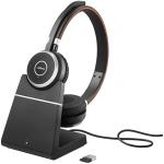 Jabra GN 6599-833-499 Evolve 65 SE w/Link380a UC Stereo Stand