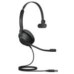 Jabra Evolve2 30 SE Mono USB-A Wired On-Ear Headset - UC Certified 2-Mics Noise Cancellation / Busy Light