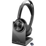 Poly Voyager Focus 2 214433-02 USB-C Headset UC STEREO - ANC - BT - PC/MOB - W/ STAND & BT700 - MSFT CERT - by Plantronics