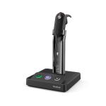 Yealink WH63 E2 Mono DECT Wireless Headset with Charging Stand - Teams Certified 2-Mics Noise Cancellation / 4 Wearing Styles / Busy Light / Up to 120m Distance / Up to 7-Hour Talk-time