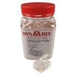 Dynamix RJ-11-JAR RJ-11 6P4C Modular Plug Packaged in Jars of 200 pieces