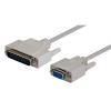Dynamix C-SERAT-M DB9 Female to DB25 Male Serial Printer Cable - 2m Moulded Dynamix C-SERAT-M DB9 Female to DB25 Male Serial Printer Cable - 2m Moulded