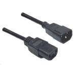 Dynamix C-POWERC X 10A IEC C14 to C13 Power Extension Cord - 1.8m - Black SAA Approved