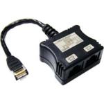 Dynamix C-RJ45LT3 T3 connector DUAL ADAPTER RJ-45 (2x ANALOG Ph) WITH SHORT CABLE
