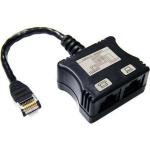 Dynamix C-RJ45LT4 T4 connector RJ-45 Dual Adapter (1x UTP, 1x Ph with short analogue cable