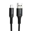 Jackson AV1115 USB-A to Lightning Cable - 1.5m MFi Certified - Braided - Charge & Sync iPhone / iPad or iPod - Braided Cable to Provide Extra Durability Jackson AV1115 USB-A to Lightning Cable - 1.5m MFi Certified - Braided - Charge & Sync iPhone / iPad or iPod - Braided Cable to Provide Extra Durability