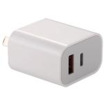 Jackson PS34USBC 18W Dual Port USB Wall      Charger with 1x USB-A & 1x USB-CPorts - FastCharge 18W PD - For Indoor Use Only